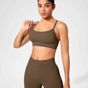 pantalones cortos de yoga grises RUXI es841