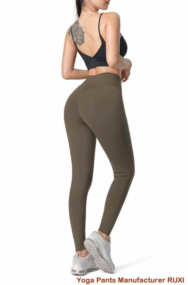 Leggings acampanados con cintura en V para mujer RUXI