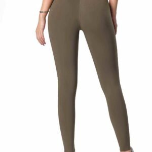 Leggings de corte acampanado de talla grande RUXI es439