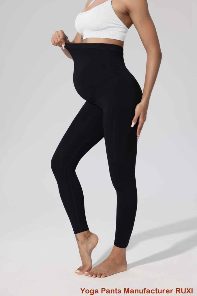 pantalones cortos de ciclismo de maternidad blancos RUXI