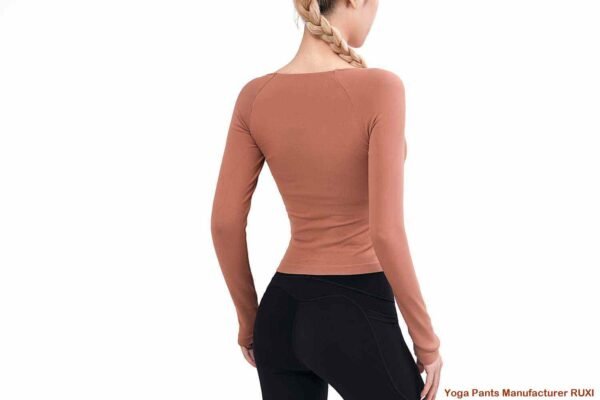 Tops de yoga ligeros para mujer para uso activo RUXI es41