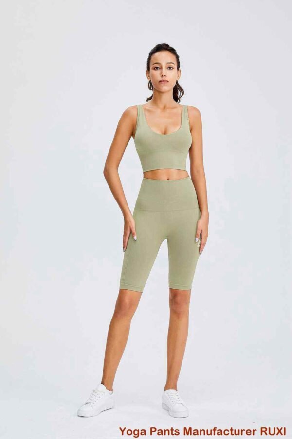 Pantalones de yoga altos de talla grande para mujer RUXI