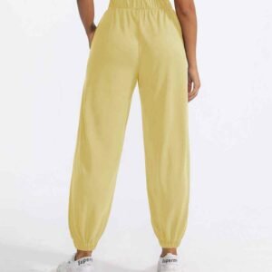 Pantalones de yoga elásticos de poliéster y licra RUXI