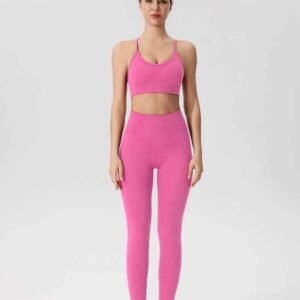 Leggings con fruncido en el trasero RUXI es513