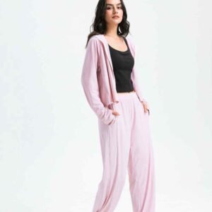 Pantalones de pierna curva con ajuste cómodo RUXI es1293