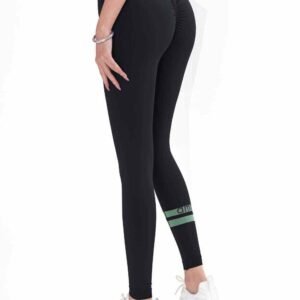 Pantalones de yoga de rejilla elástica para mujer RUXI