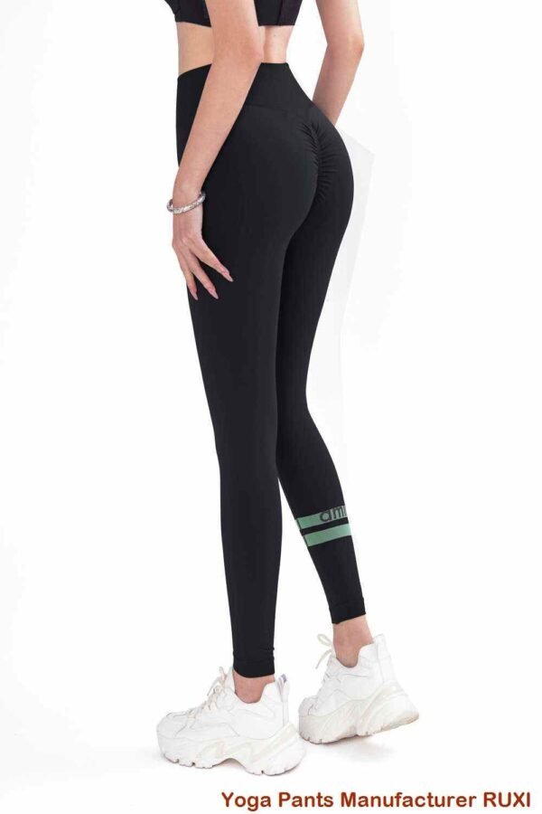 Pantalones de yoga de rejilla elástica para mujer RUXI